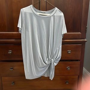 Grey t shirt tunic